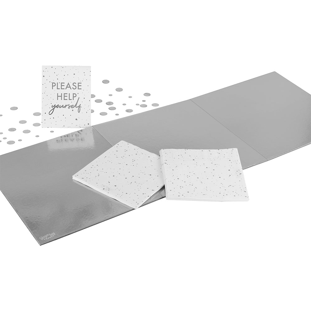 Silver Grazing Board Kit