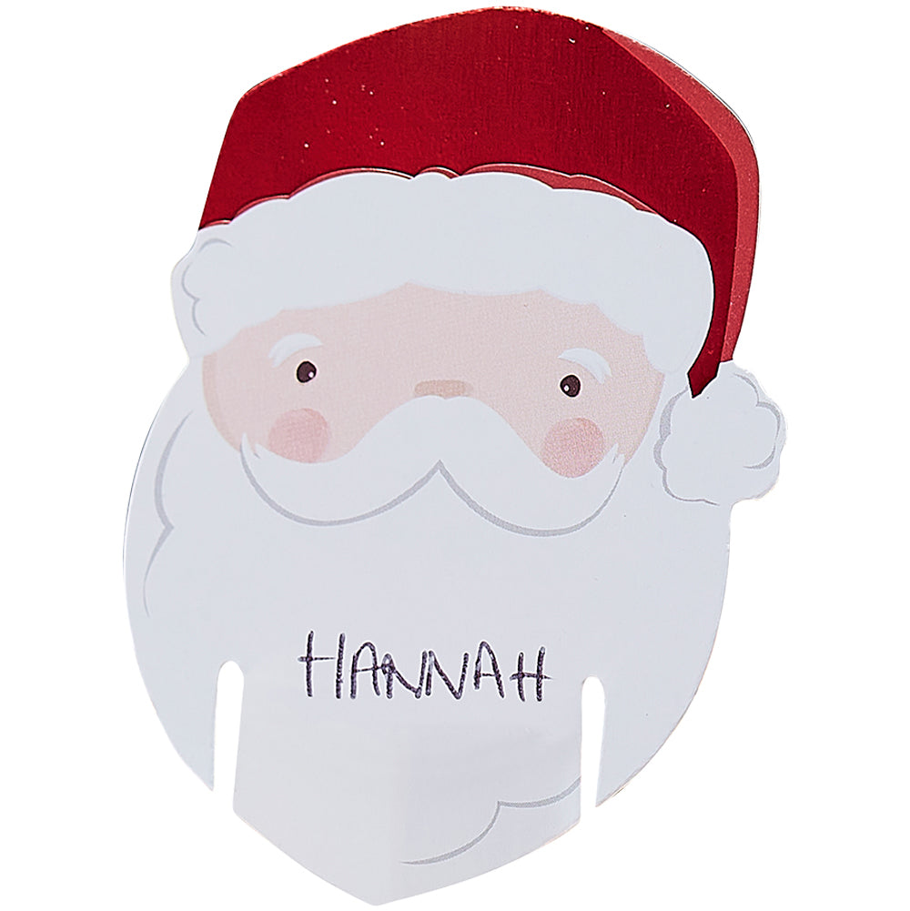 Santa Glass Decorations