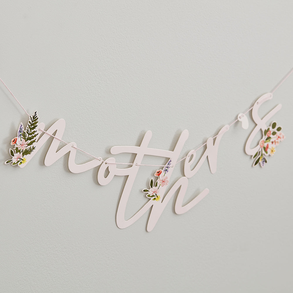 Floral Happy Mother's Day Bunting