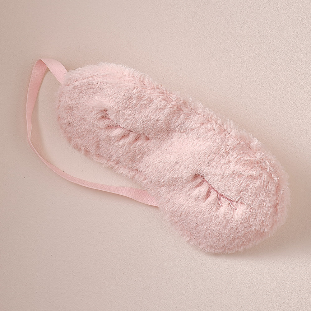Pink Fluffy Pamper Party Eye Mask