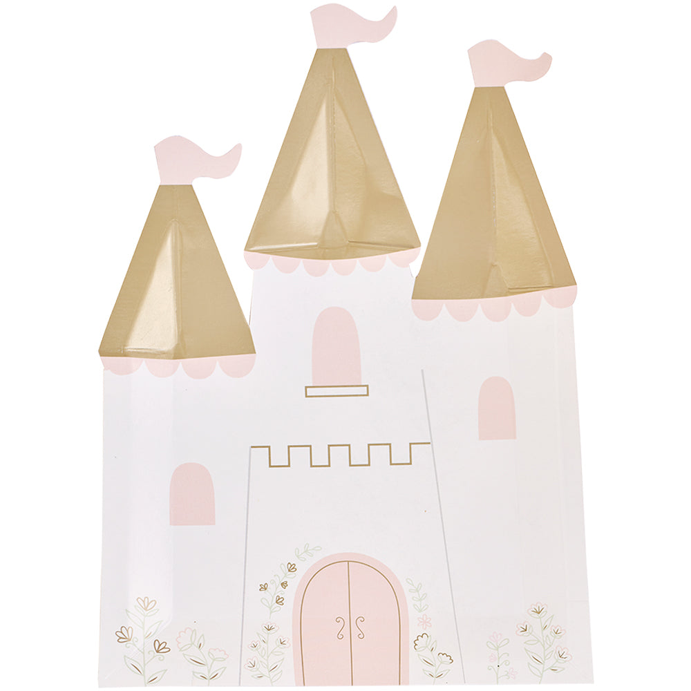 Princess Castle Paper Party Plates