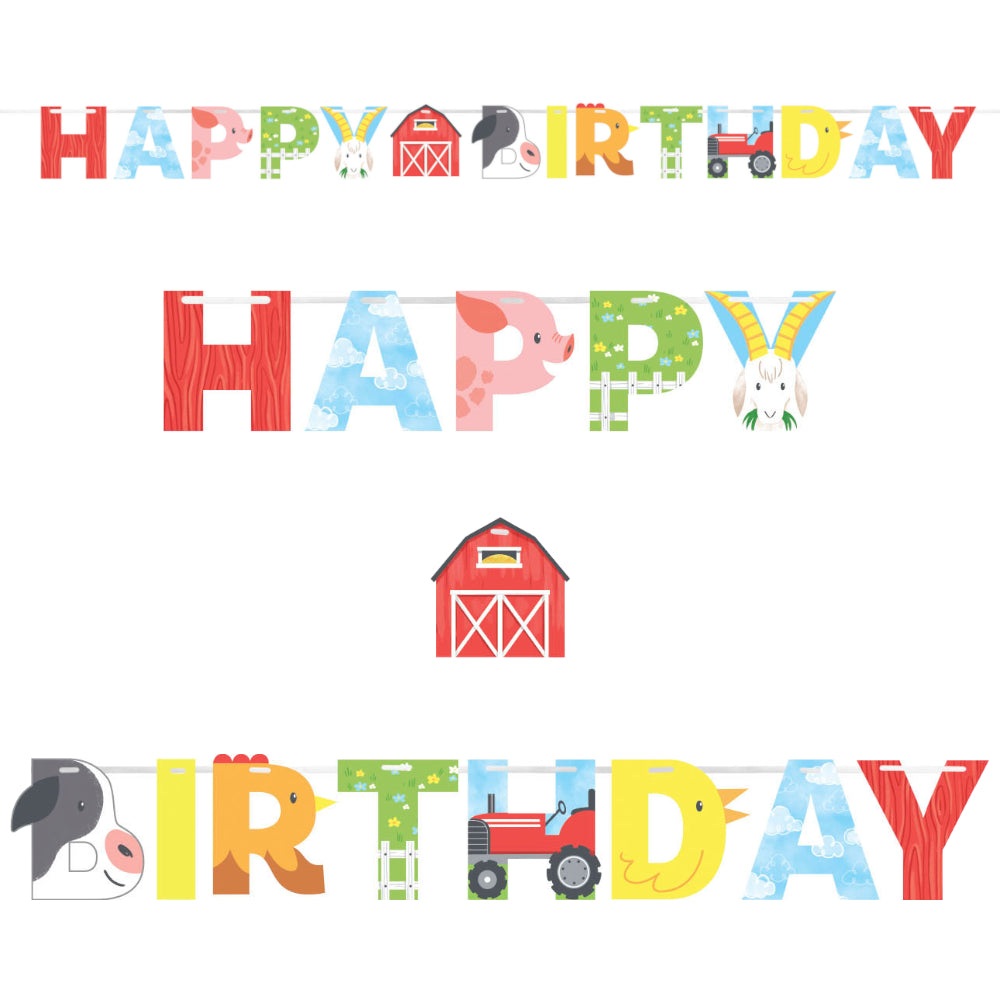 Farm Animals Birthday Party Supplies