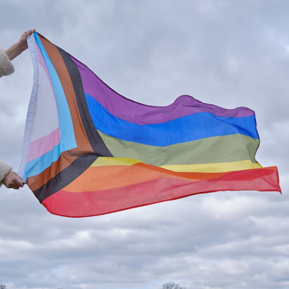 Large Rainbow Pride Flag