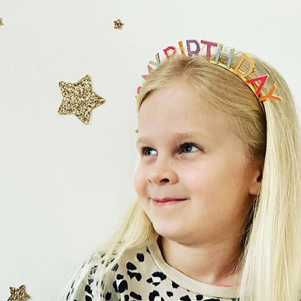 Rose It's My Birthday Headband