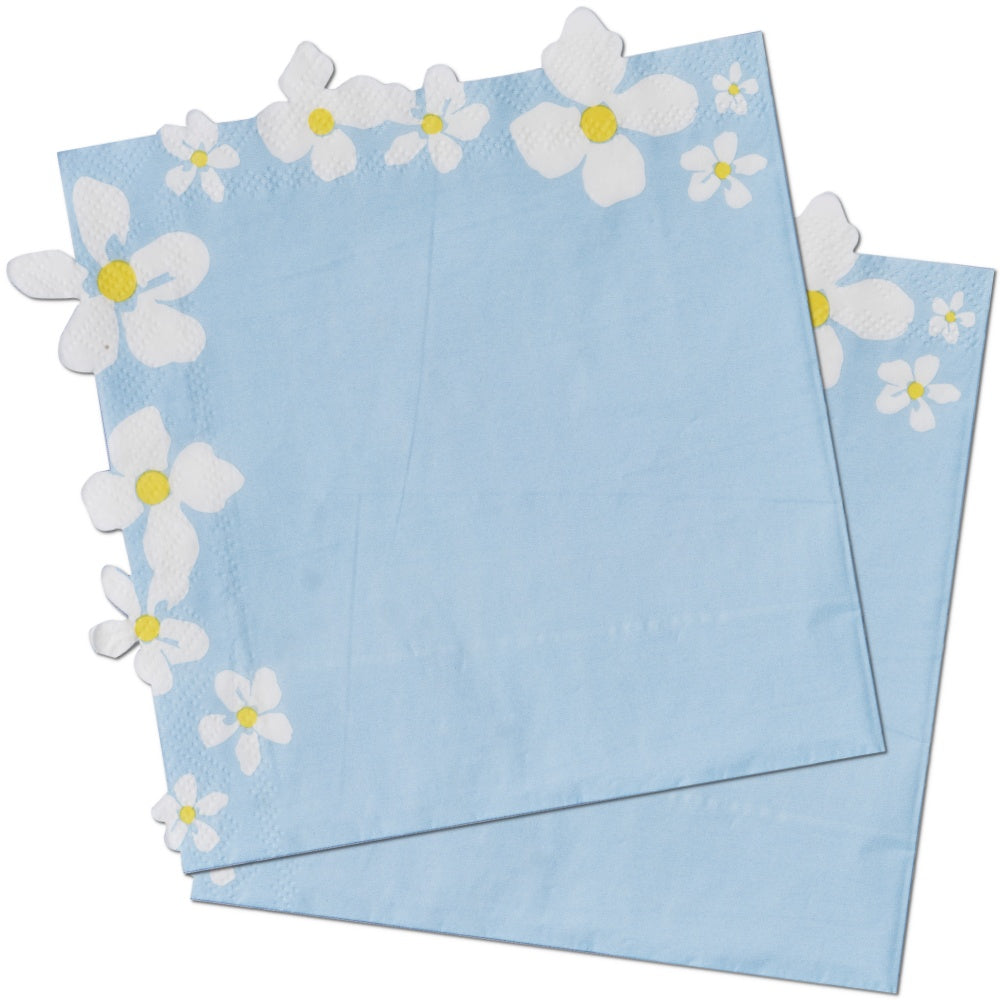 Flower Edge Floral Napkins