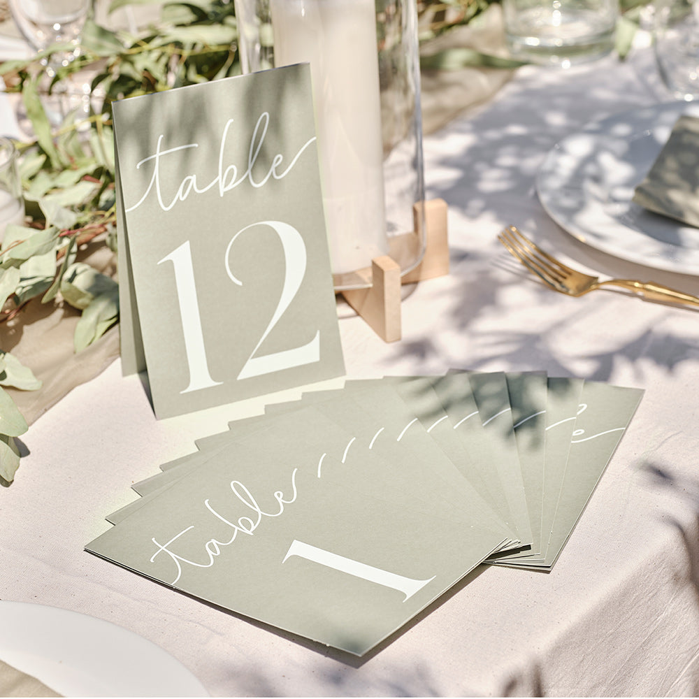 Sage Wedding Decorations and Party Supplies