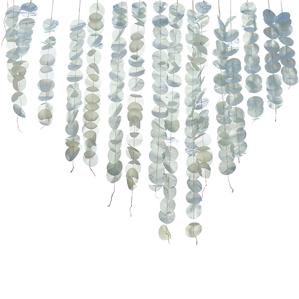 Sage Hanging Paper Tissue Backdrop
