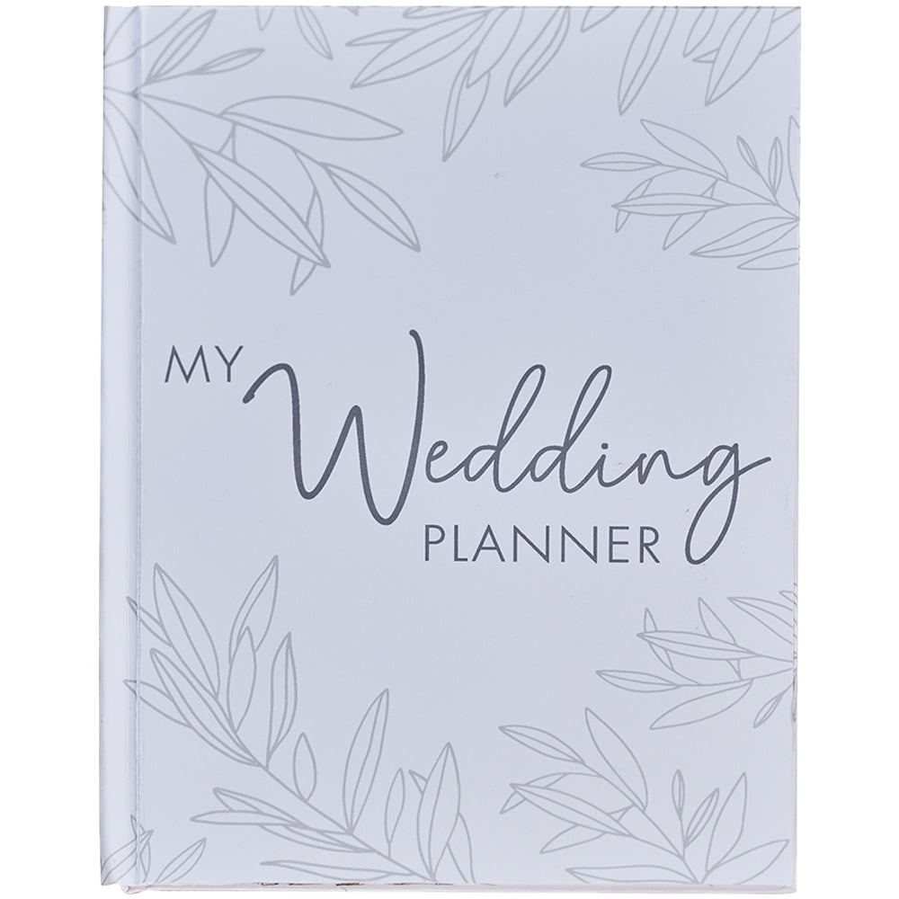 White Wedding Planner Notebook