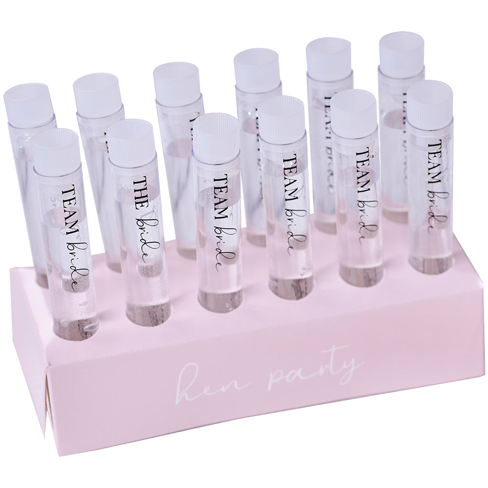 Team Bride Hen Party Shots with Tray