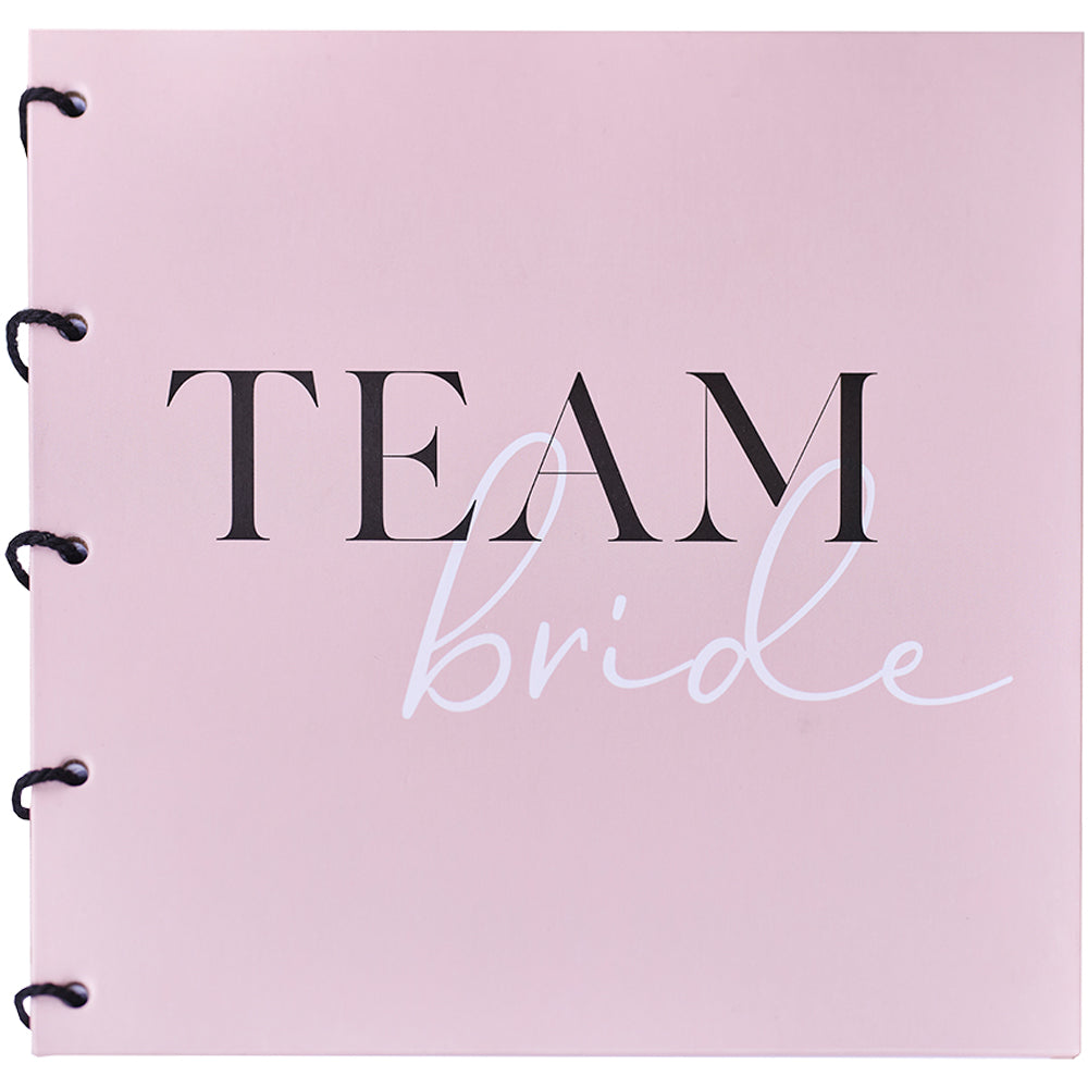 Team Bride Hen Party Guest Book