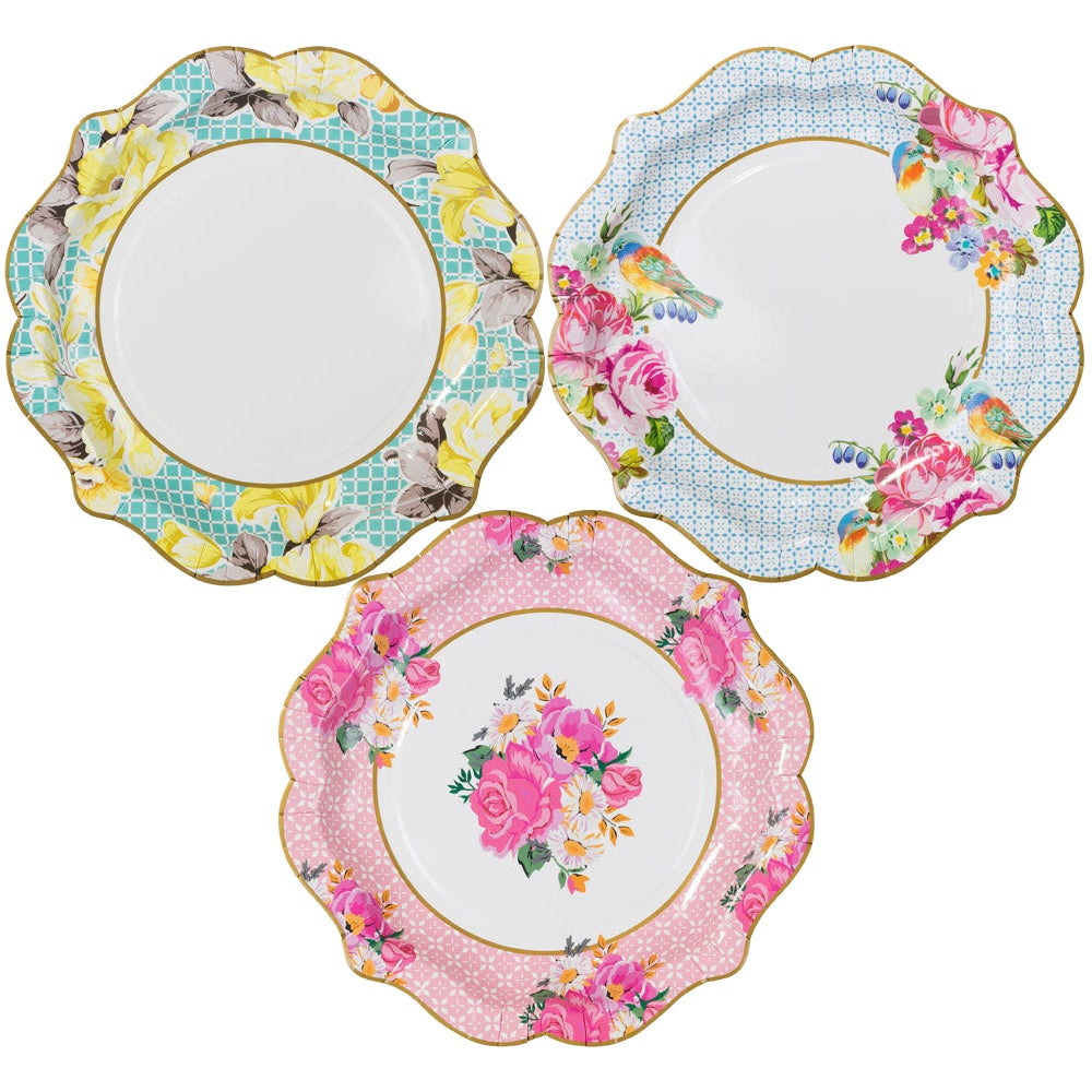 Truly Scrumptious Floral Plates