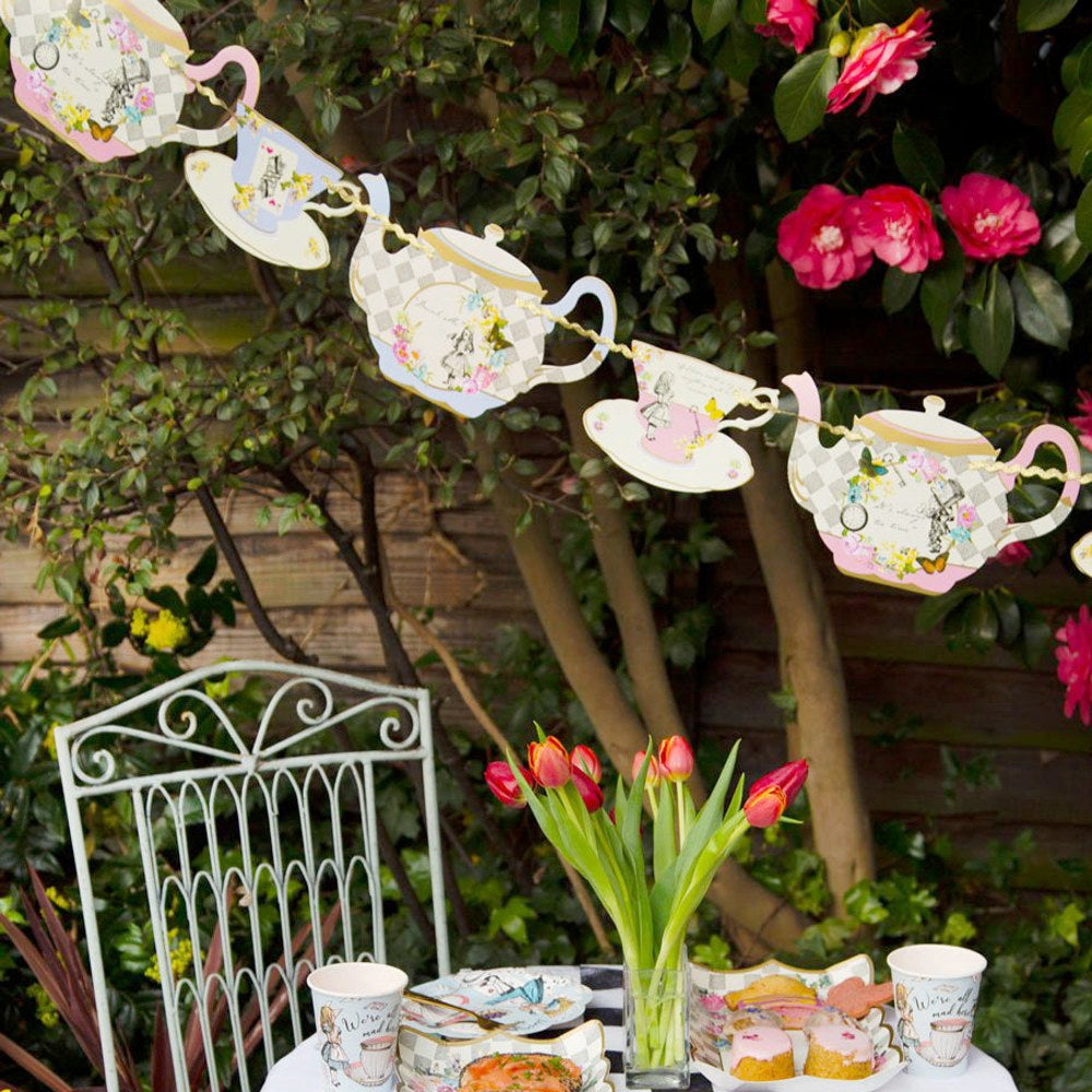 Truly Alice Teapot Bunting