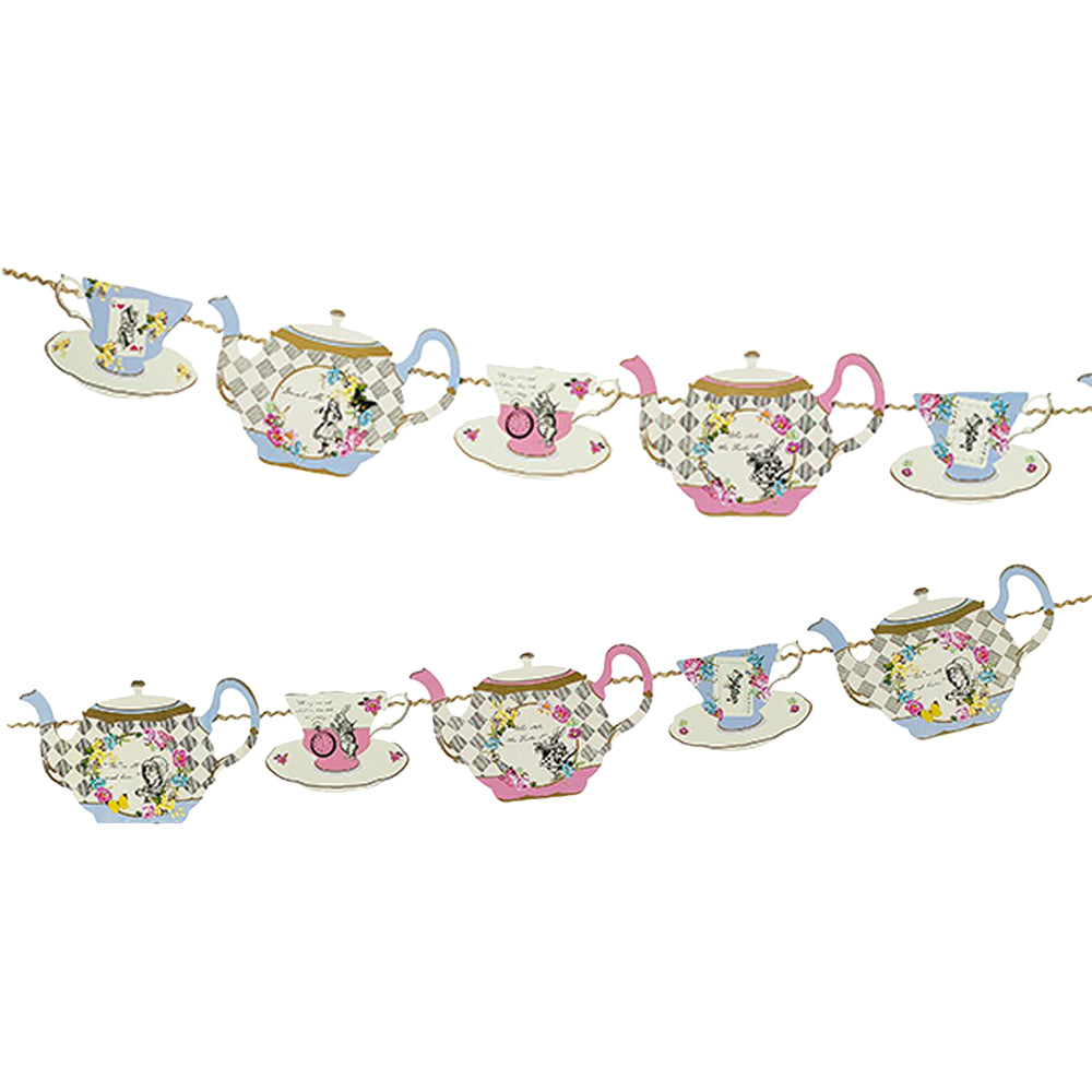 Truly Alice Teapot Bunting