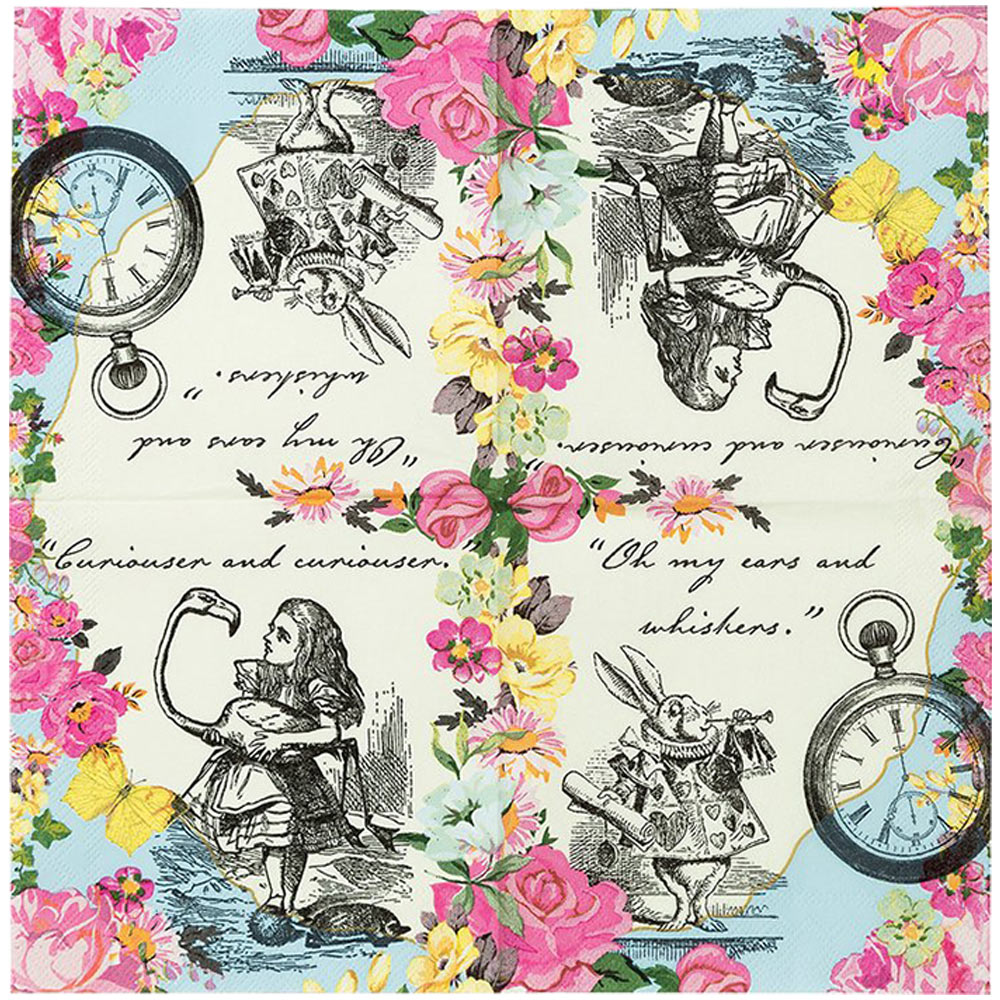 Truly Alice Cocktail Napkins