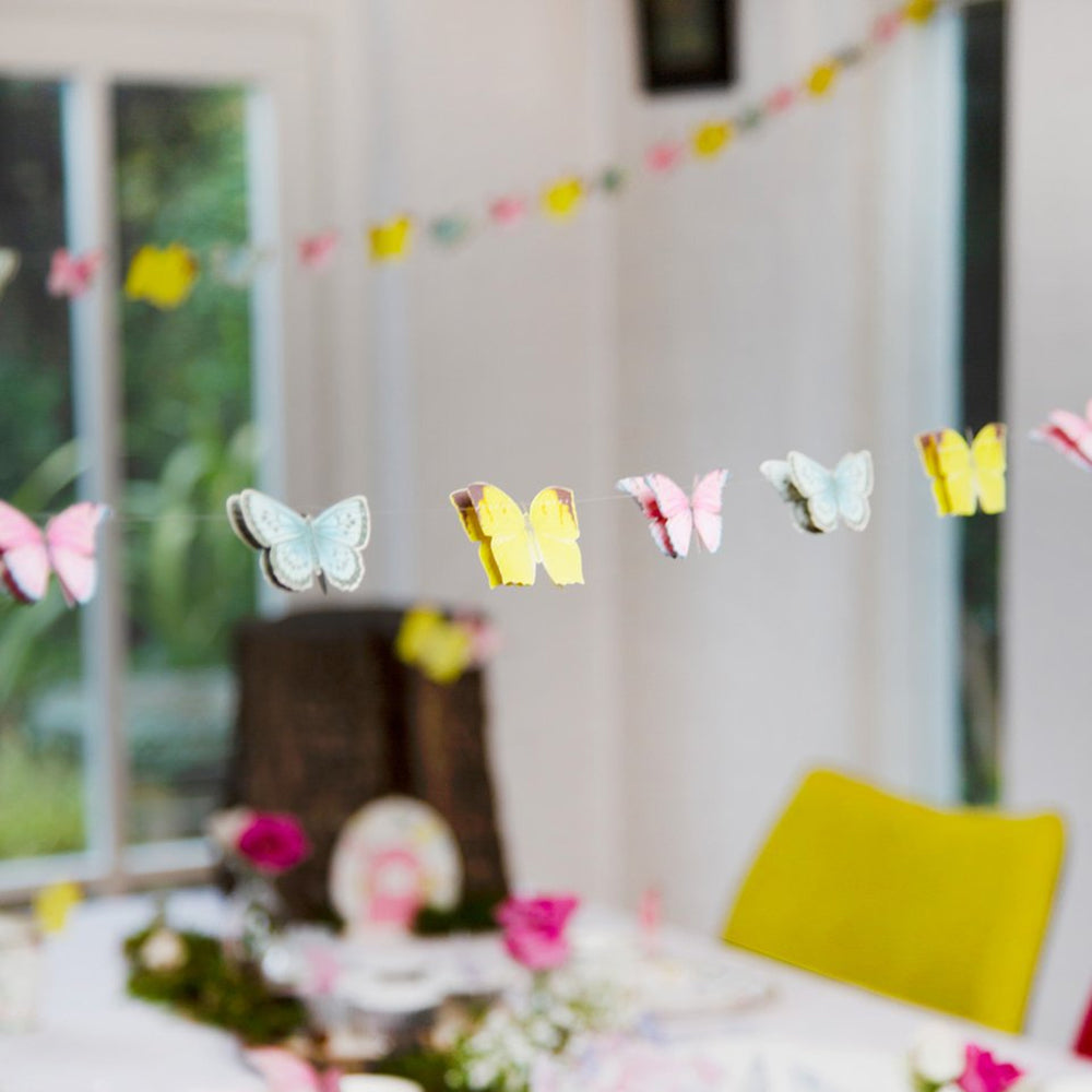Truly Fairy Mini Paper Butterfly Bunting