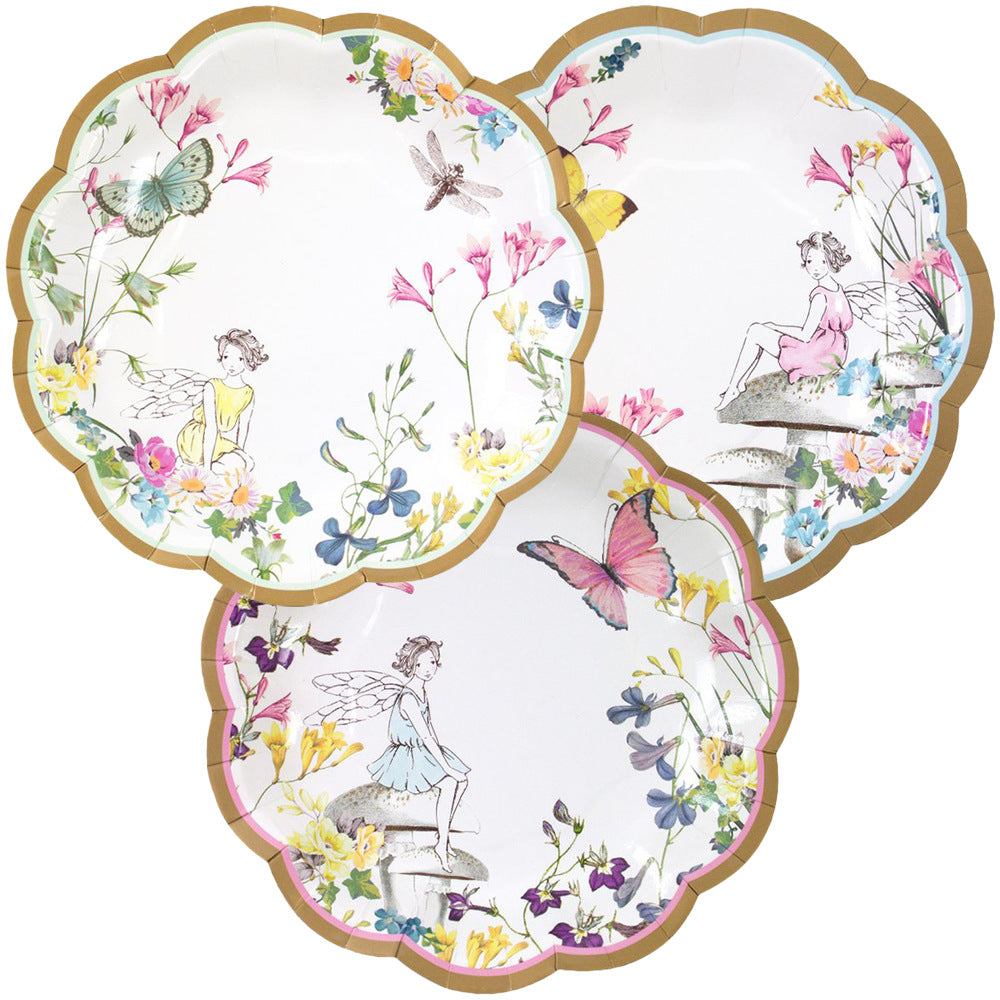 Truly Fairy Scallop Edge Plates