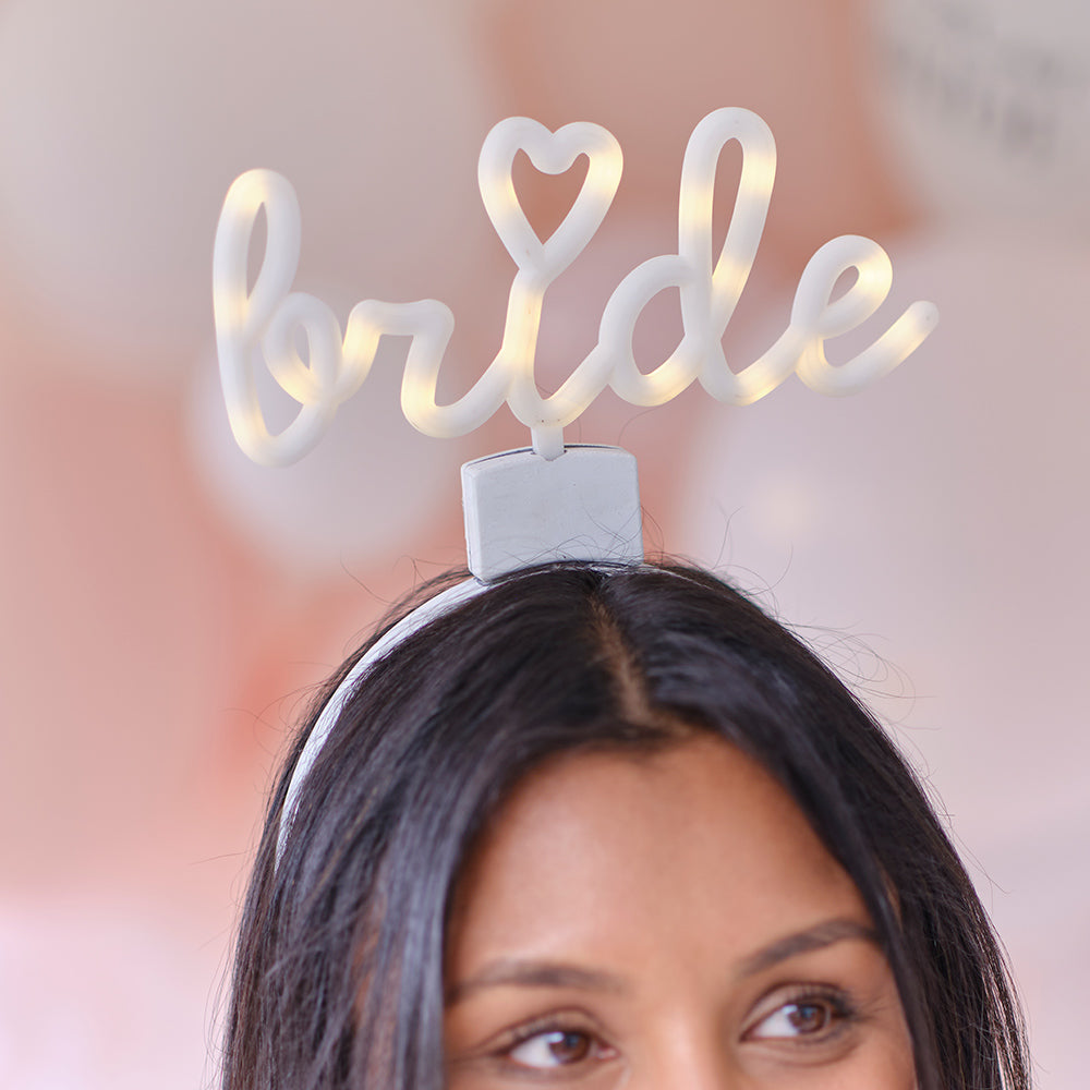 Light Up Bride Hen Party Headband