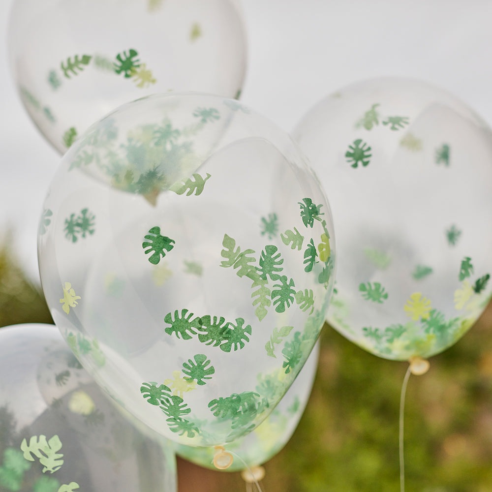 Jungle Confetti Balloon Bundle