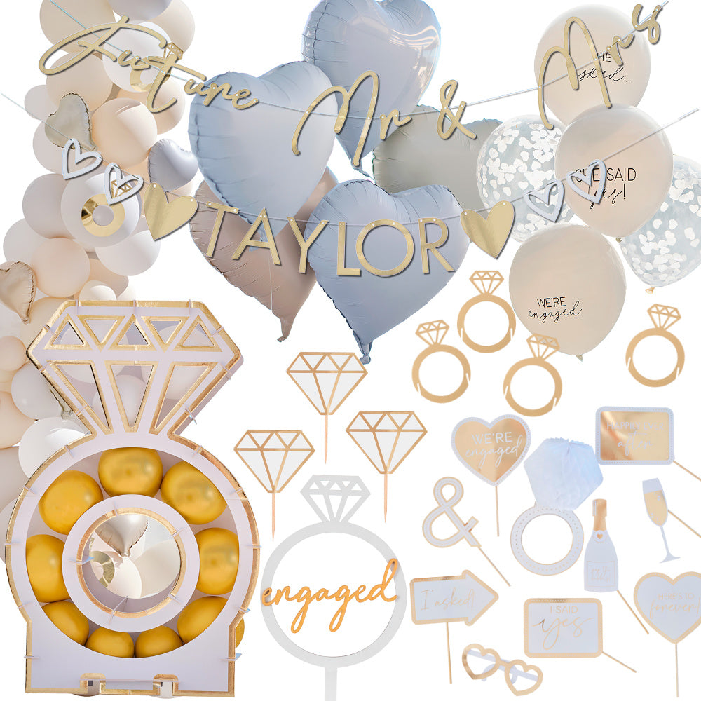 Engagement party props store