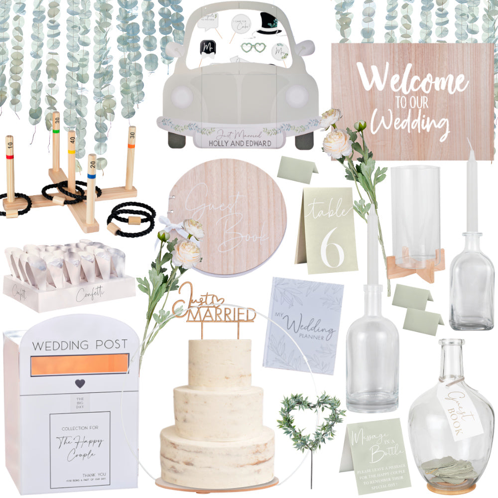 Wedding shop party supplies
