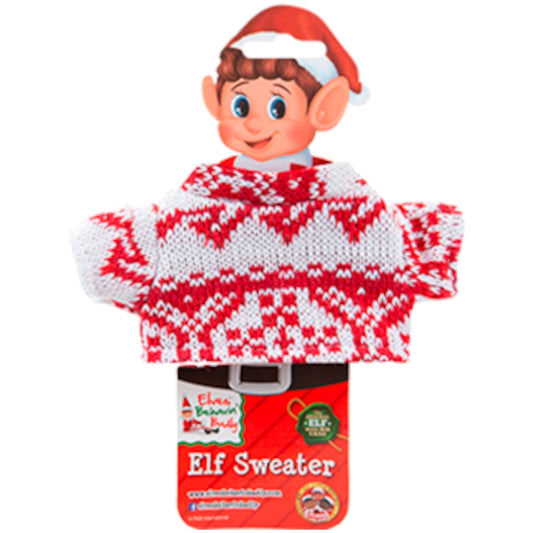 Knitted Sweater for Elf - Cross