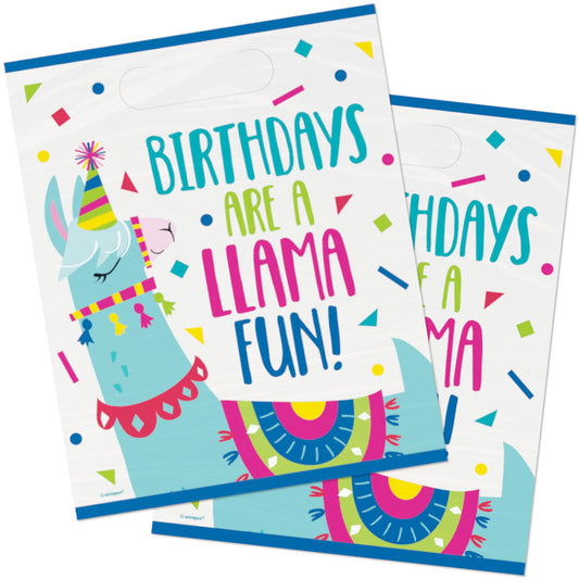 Llama Birthday Party Loot Bags