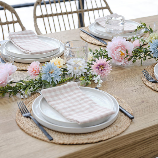 Spring Floral Foliage Garland