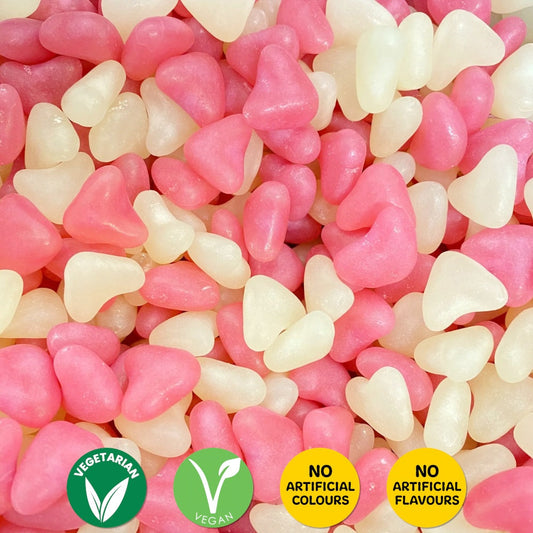 Barratt Vegan Jelly Love Hearts Sweet Bag - 100gms