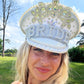 Rhinestone and Pearl Bride Hen Party Hat