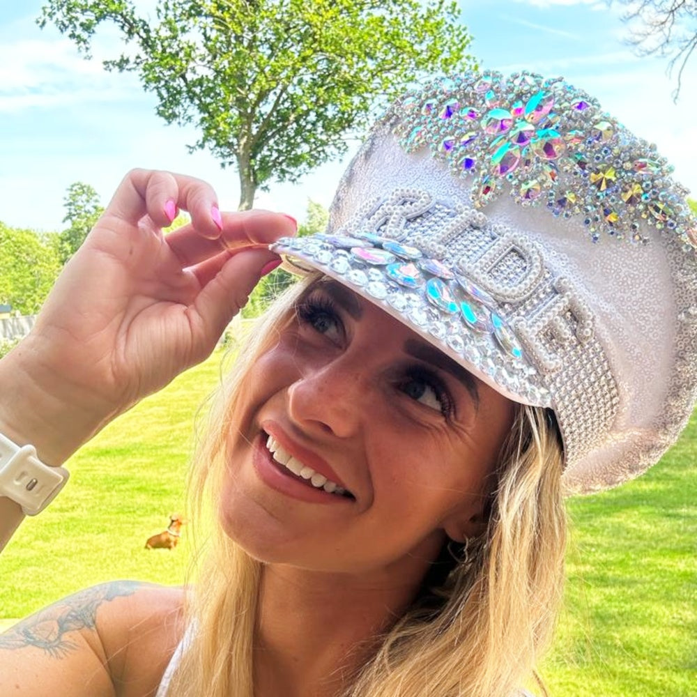 Rhinestone Bride Hen Party Hat