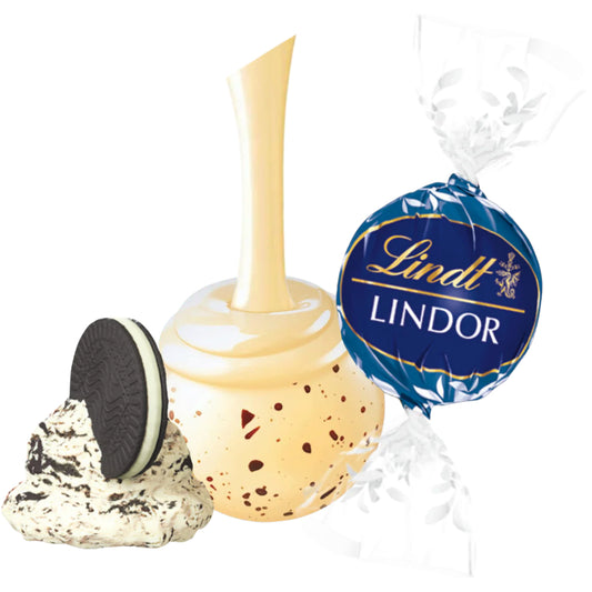 Lindt Lindor Cookies & Cream White Chocolate