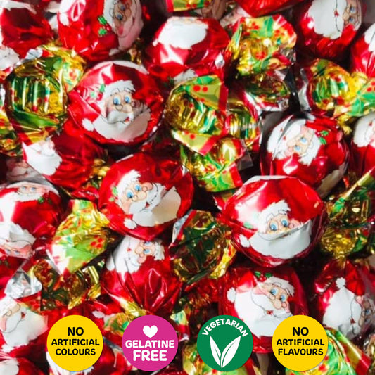 Creme Filled Milk Chocolate Santa Twists