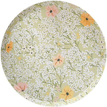 Floral Baby Shower Plates