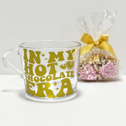 In My Hot Chocolate Era Coffee Mug with Vinyl Decal