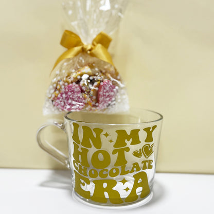 In My Hot Chocolate Era Coffee Mug with Vinyl Decal