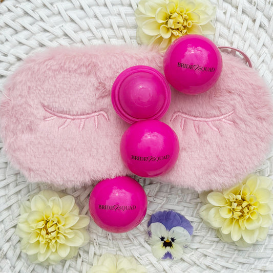 Dark Pink Scented Bride Squad Lip Balm