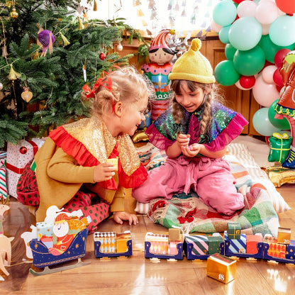Santa's Sled Advent calendar