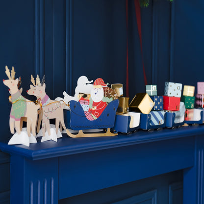 Santa's Sled Advent calendar