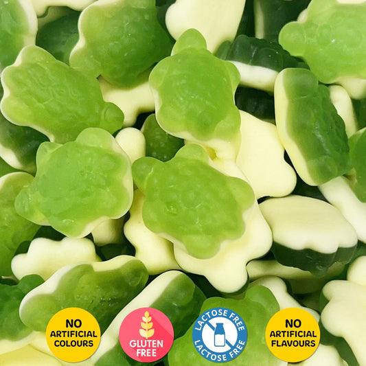 Bubblegum Green Turtles Candy
