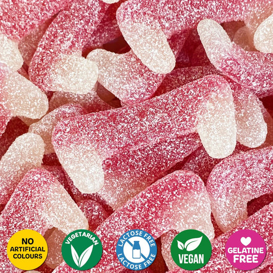 Vegan Fizzy Dracula Teeth Candy