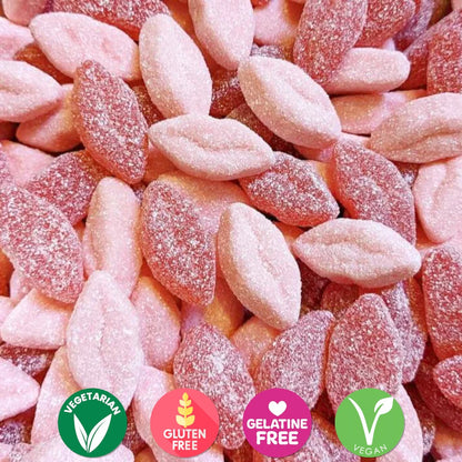 Kingsway Vegan Big Lips Sweet Bag - 100gms