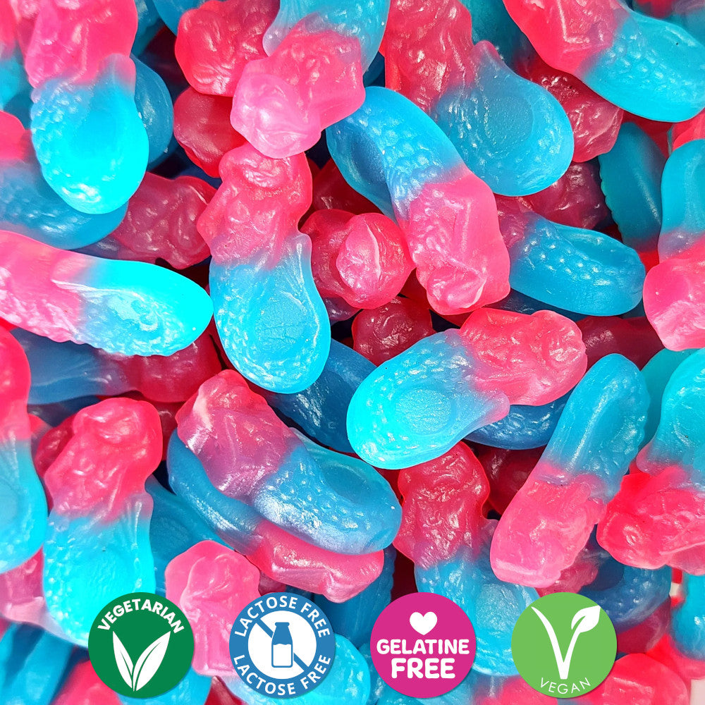 Vegan Bubblegum Mermaids - 100gms