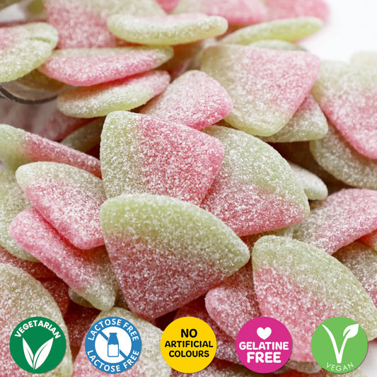 Vegan Sour Melon Slices Candy