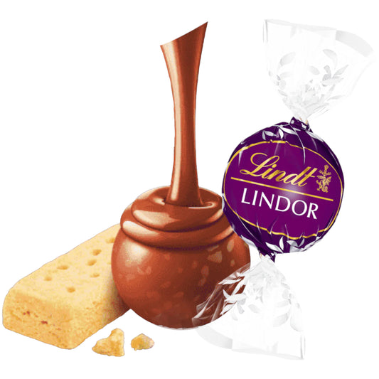 Lindt Lindor Shortbread Milk Chocolate Truffles