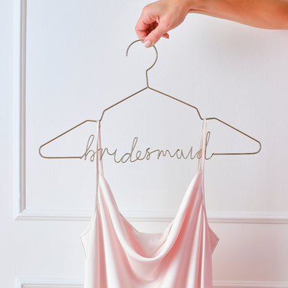 Gold Metal Bridesmaid Hanger