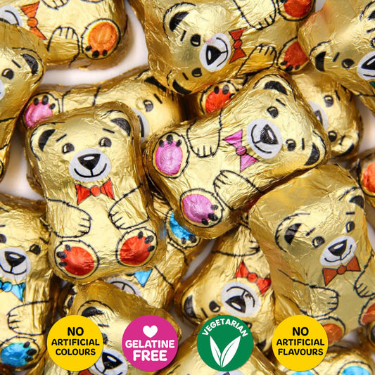 Milk Chocolate Creme Filled Gold Bears