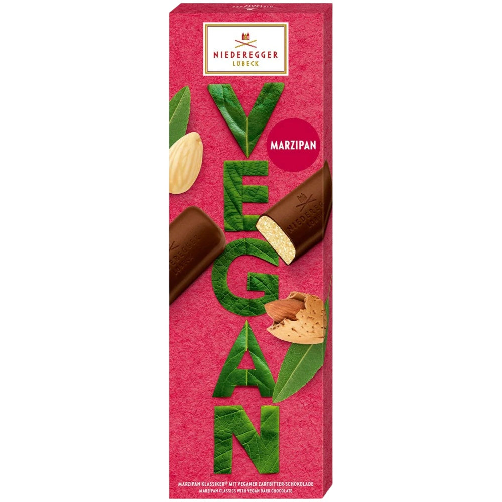 Niederegger Mini Vegan Marzipan Classic Dark Chocolates - 100gm Box