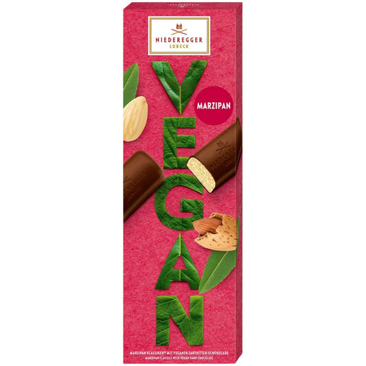 Niederegger Mini Vegan Marzipan Classic Dark Chocolates - 100gm Box