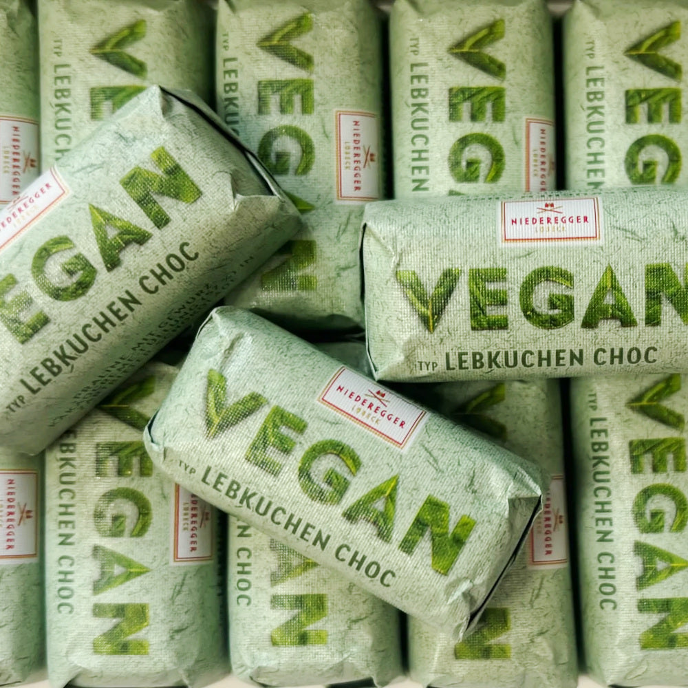 Niederegger Vegan Lebkuchen Gingerbread Dark Chocolate