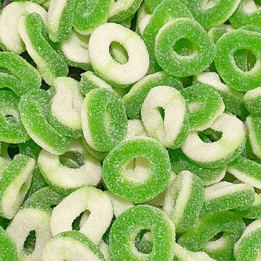 Sour Apple Rings - 100gms
